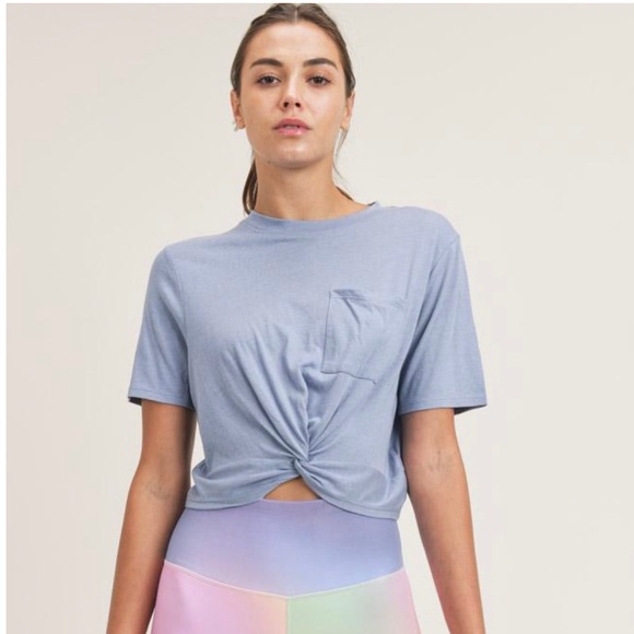 Ocean Crop Top - Picture 3 of 4